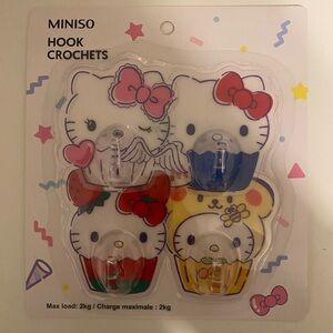New Hello Kitty Sanrio Licensed MINISO Hook crochets